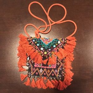 Tolani fringe crossbody